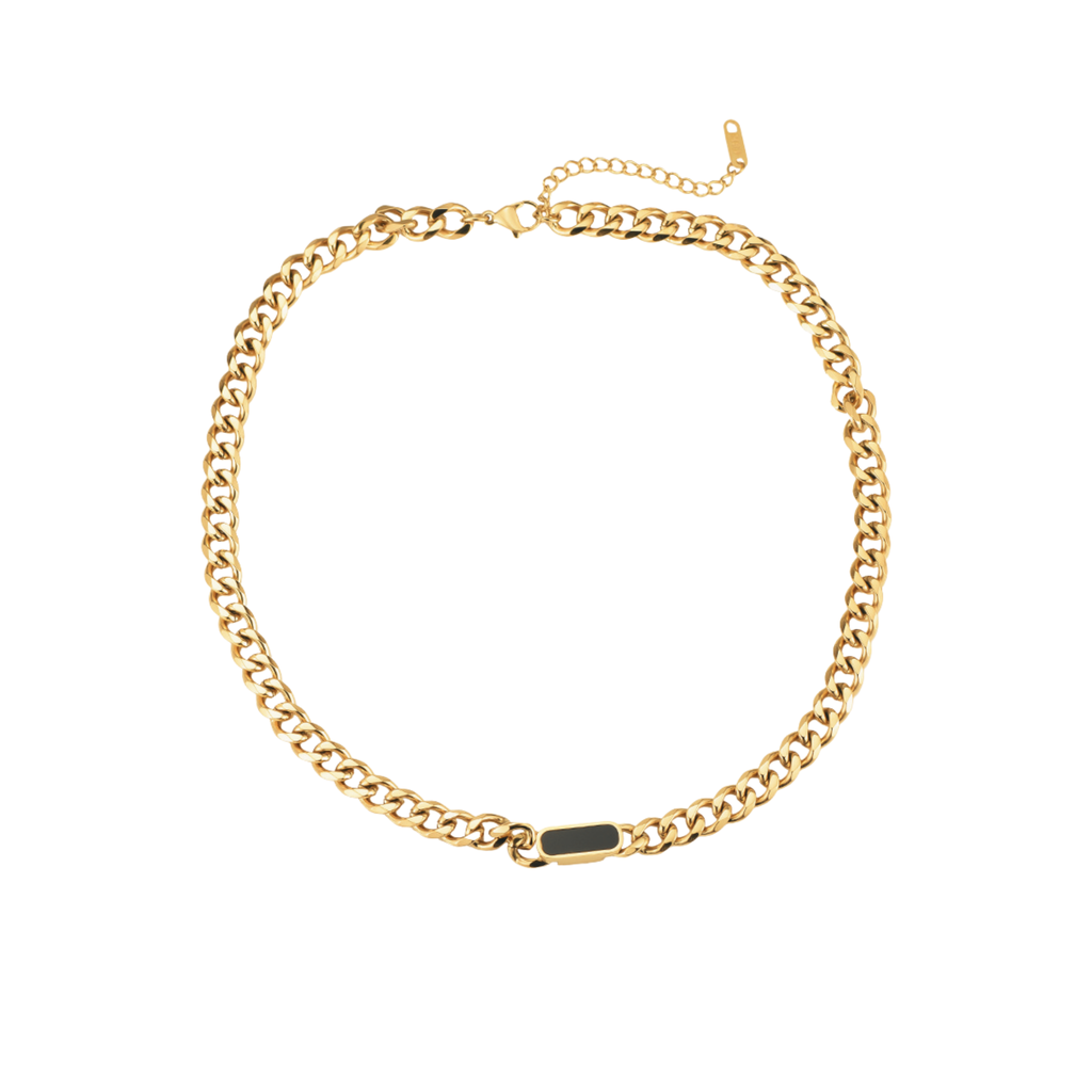 Molly Golden Chunk Necklace