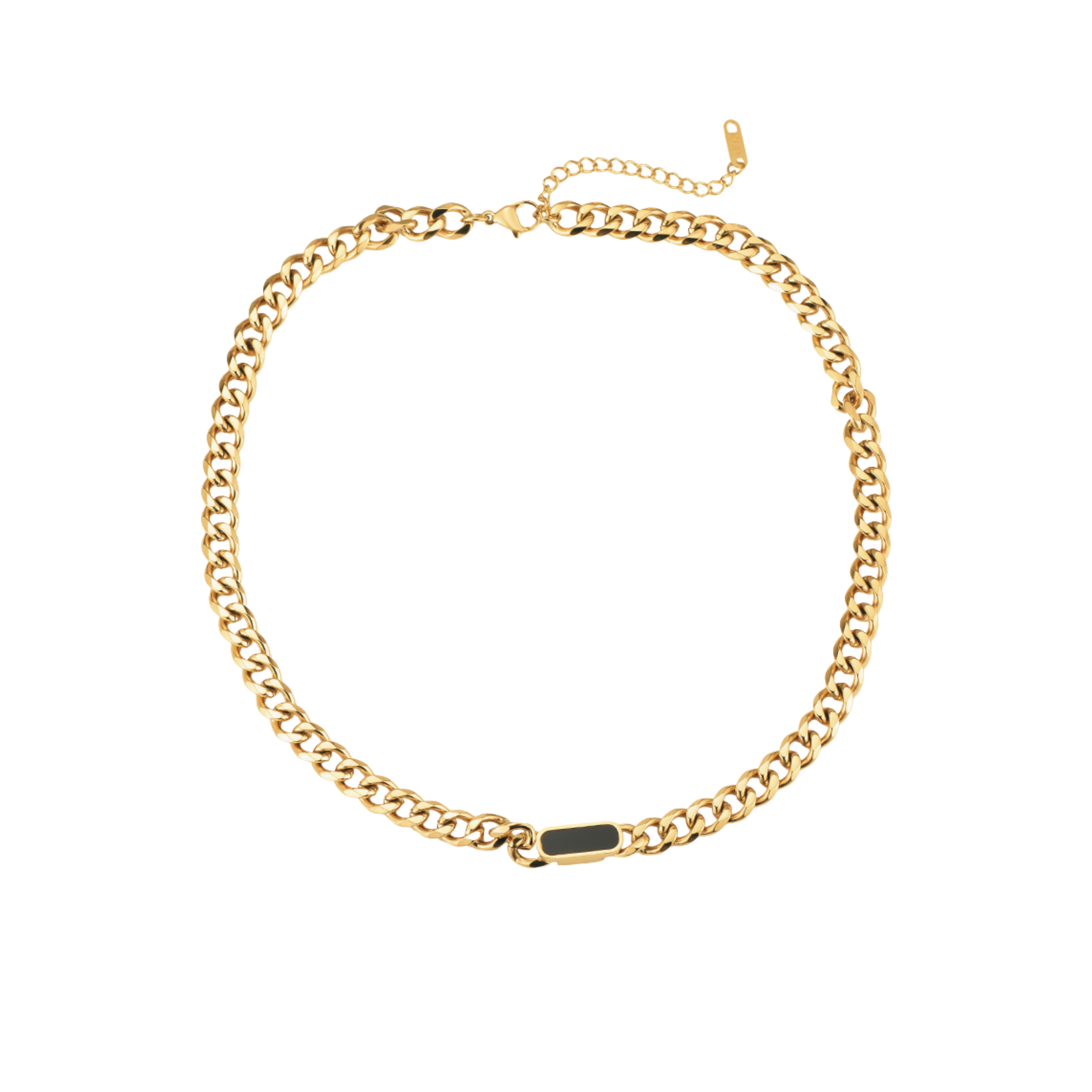 Molly Golden Chunk Necklace