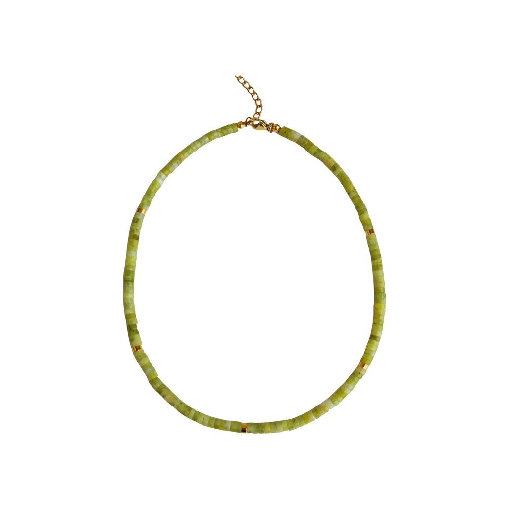 Olive Jade Necklace