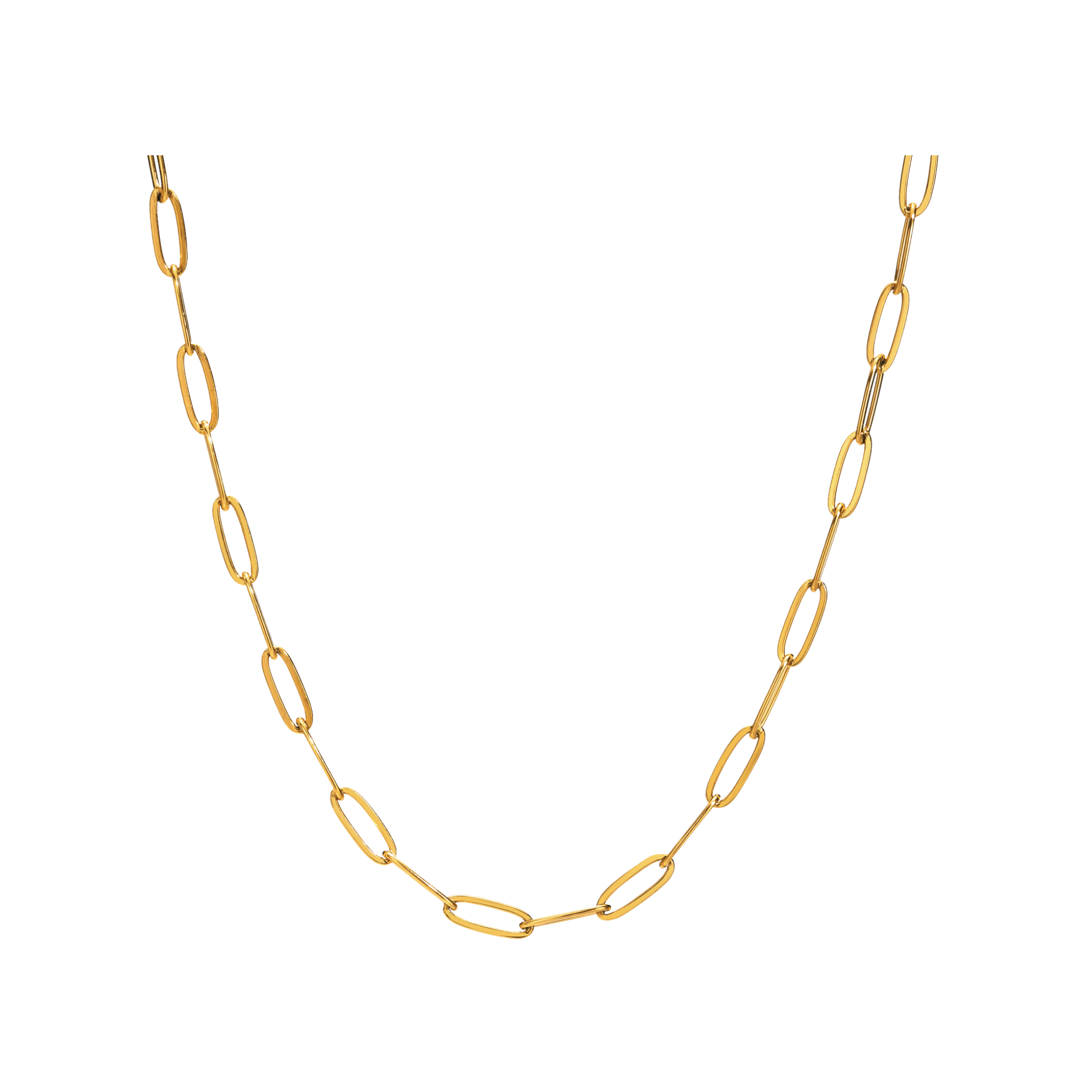 Paperclip Golden Chain