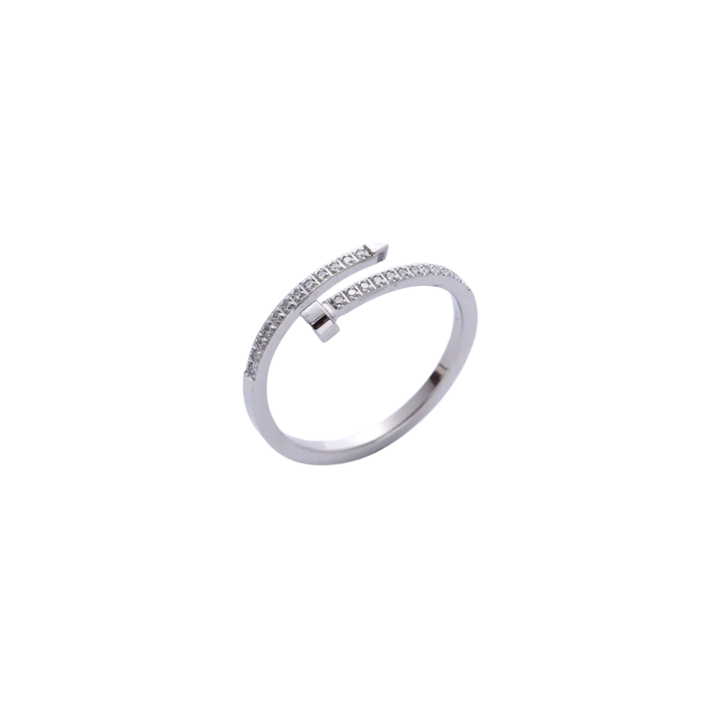 Pavé Nail Ring