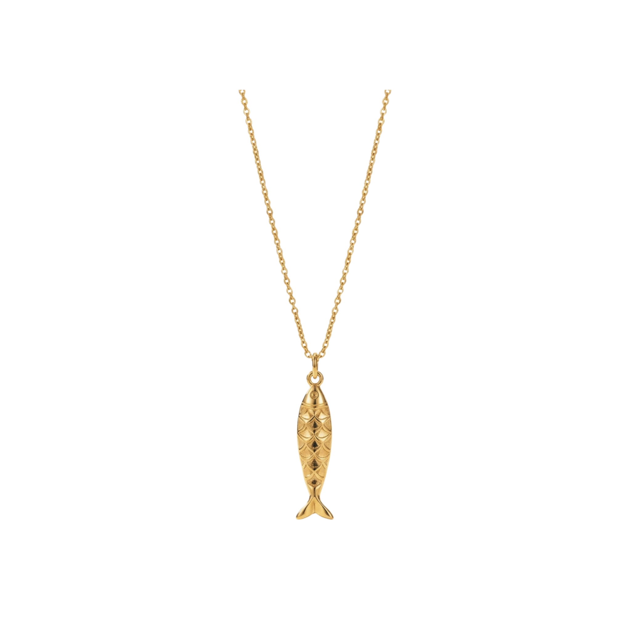 Sardine Pendant Necklace