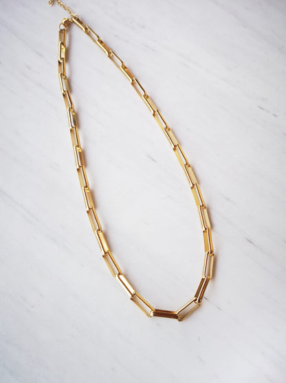 Selena Golden Link Necklace