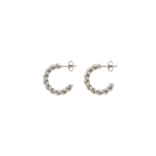 Gold Rope Hoops