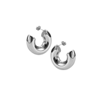 Alma Chunky Hoop Earrings