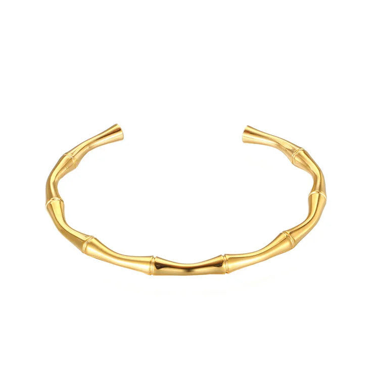 Bamboo Golden cuff