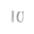 Bonita Silver Hoops