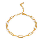 paperclip bracelet-AOLANI