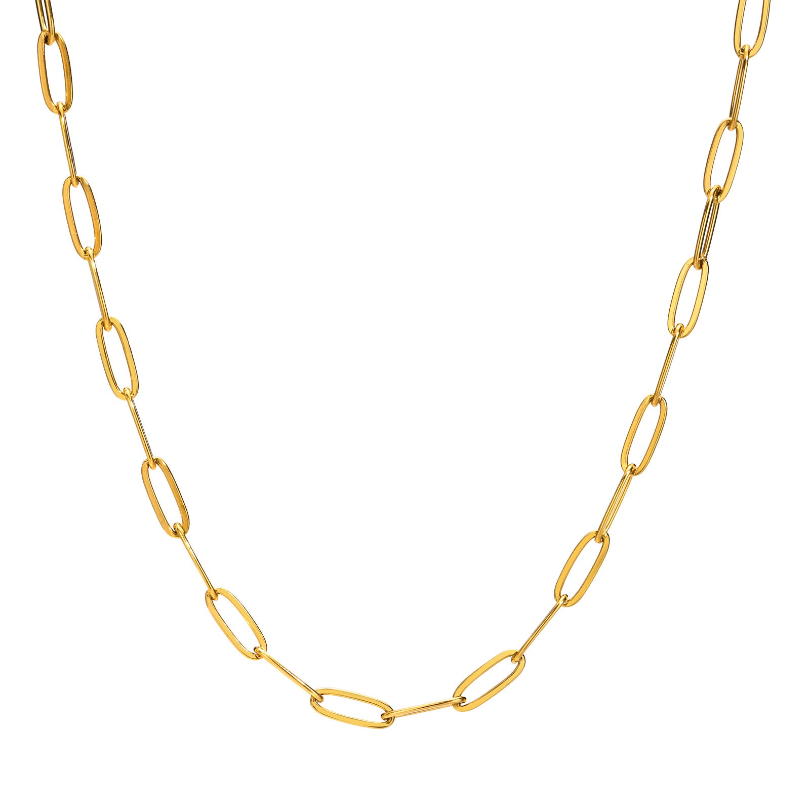Paperclip Golden Chain