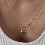 Amour Golden Necklace