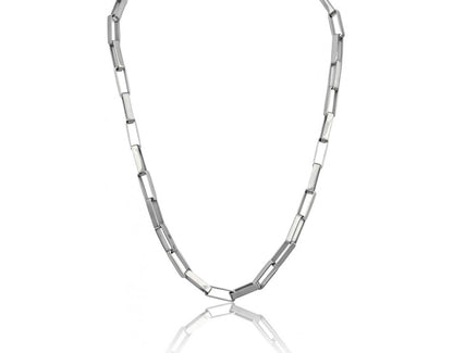 Selena Silver Link Necklace